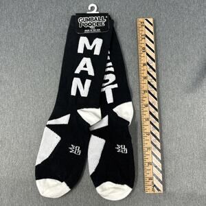 New Gumball Poodle Socks BEST MAN Wedding Black White USA Made One Size Novelty